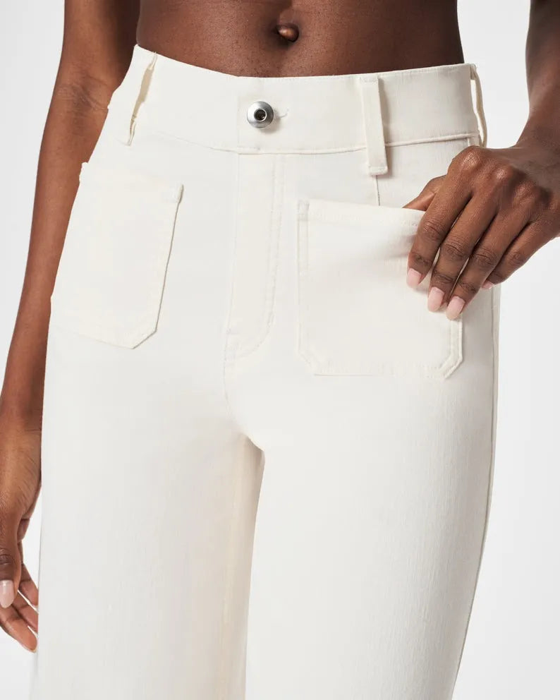 Miracle Sculpting Cropped Wide Leg Jeans