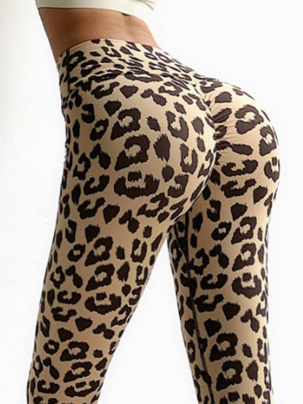 Liana Leopard Print Booty Sculpting Leggings