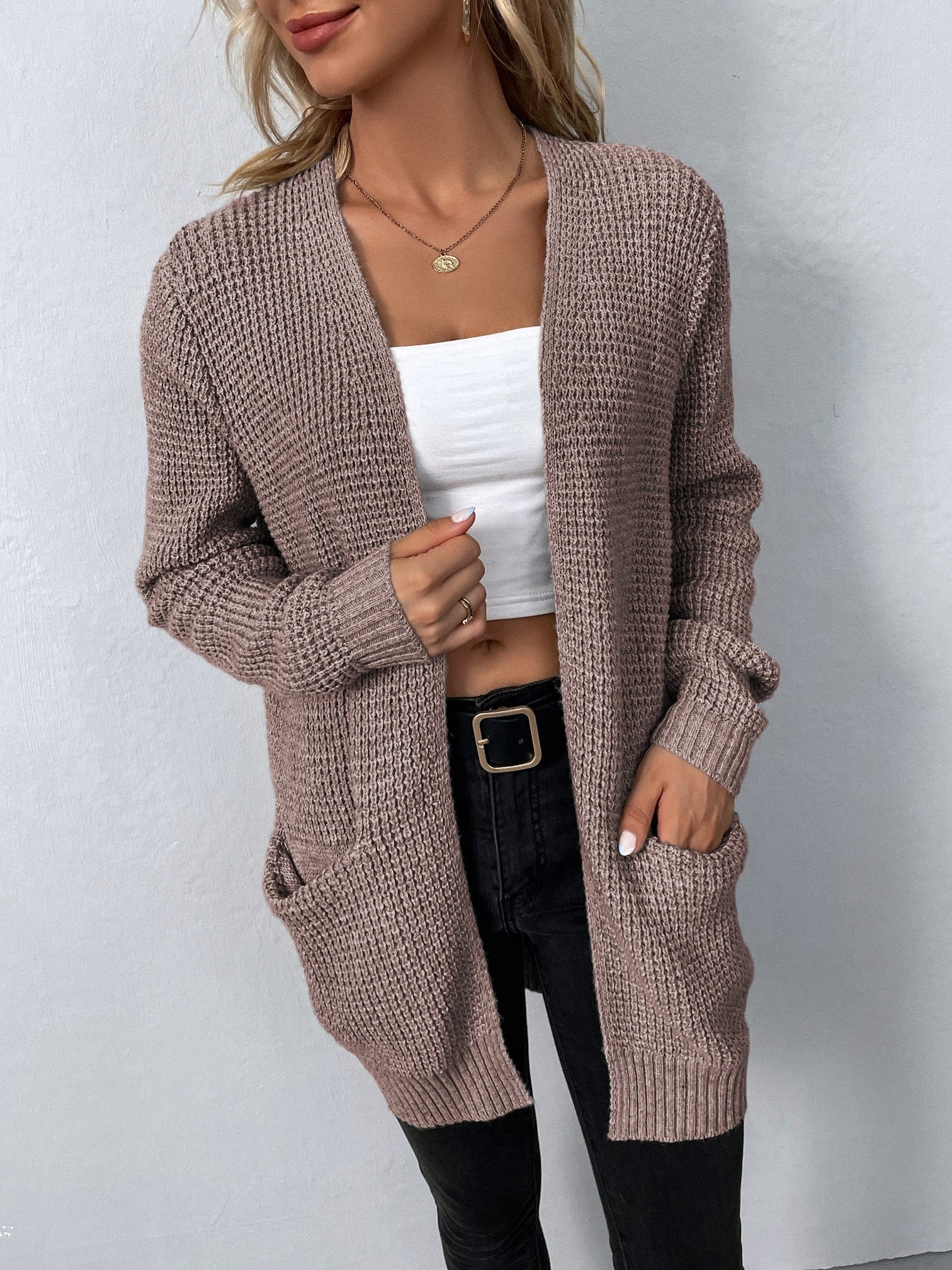 Allegra Longline Knit Cardigan