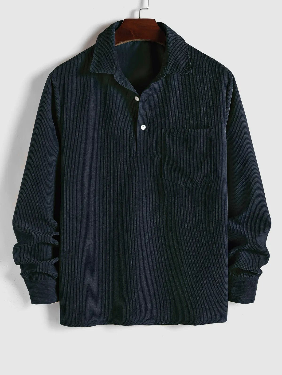 Darcy Half-Button Corduroy Shirt