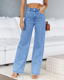 Whitley Classic Stretch Wide Leg Jeans