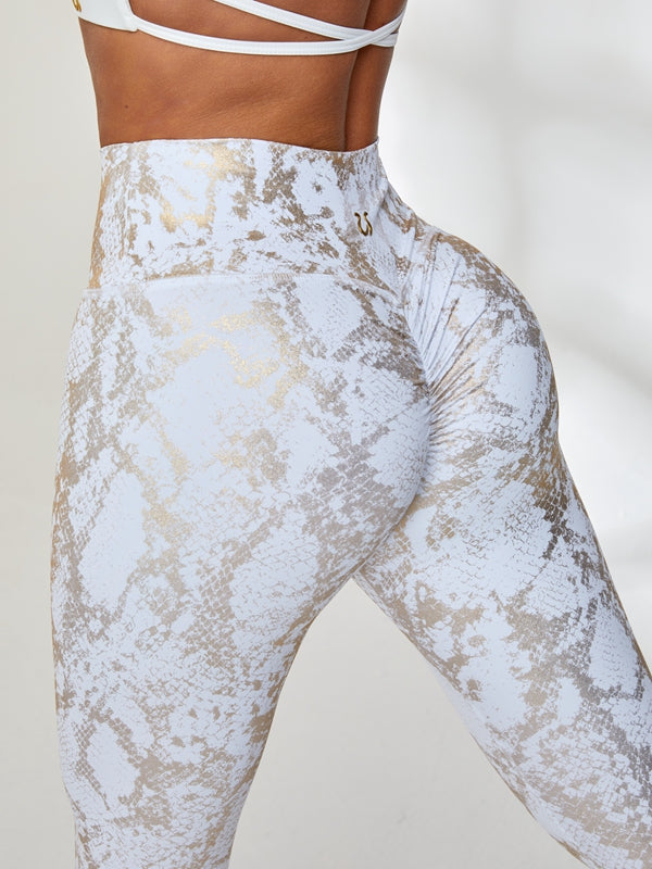 Medusa Snakeskin Booty Sculpting Leggings