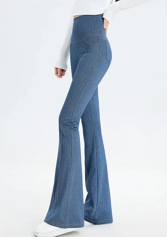 Porter Ultra-Stretch Denim Look Active Flare Pants