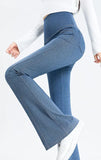 Porter Ultra-Stretch Denim Look Active Flare Pants