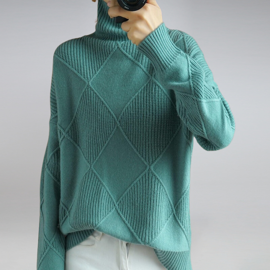 Opaline Luxury Turtleneck Sweater