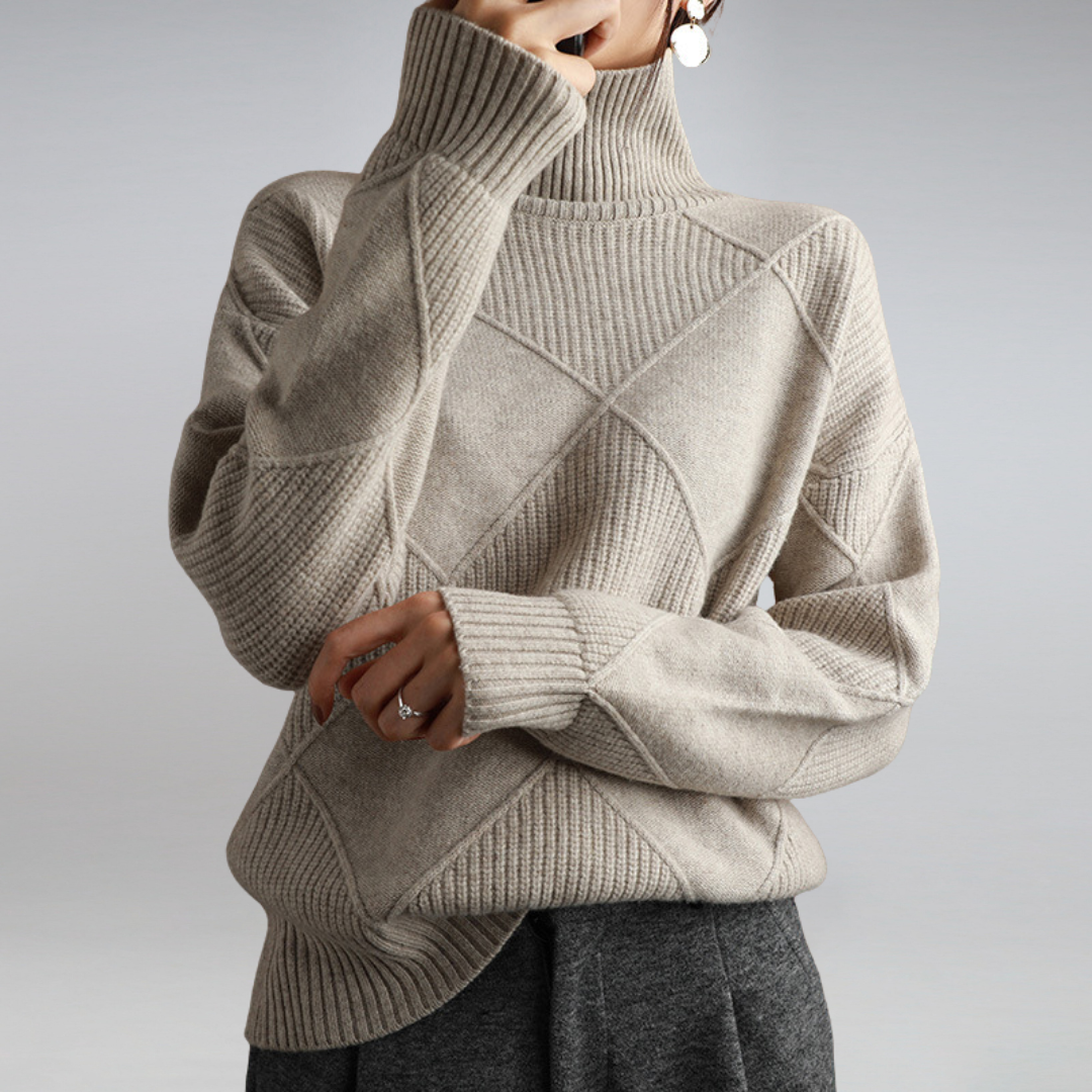 Opaline Luxury Turtleneck Sweater