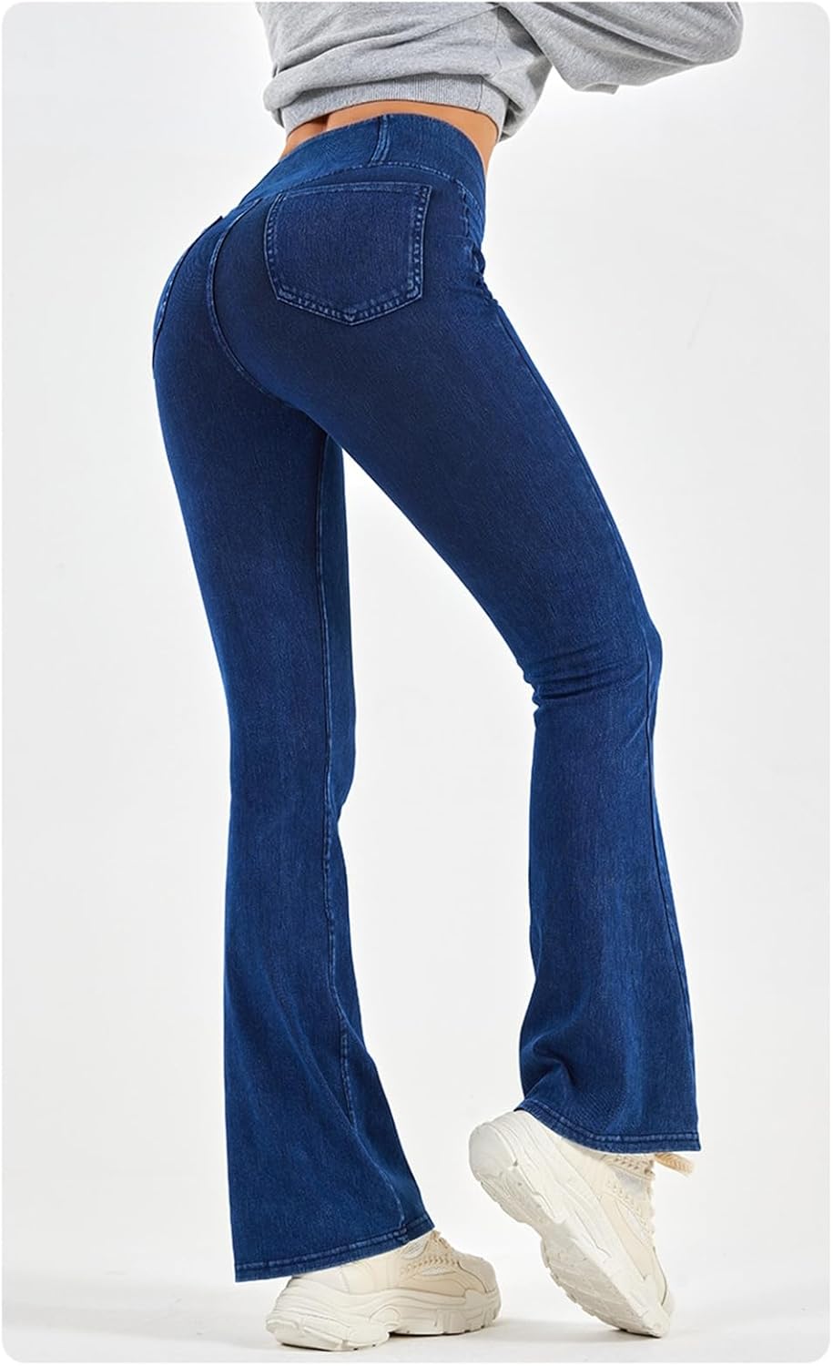 Miracle Sculpting Crossover Flare Jeans