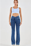 Miracle Sculpting Crossover Flare Jeans