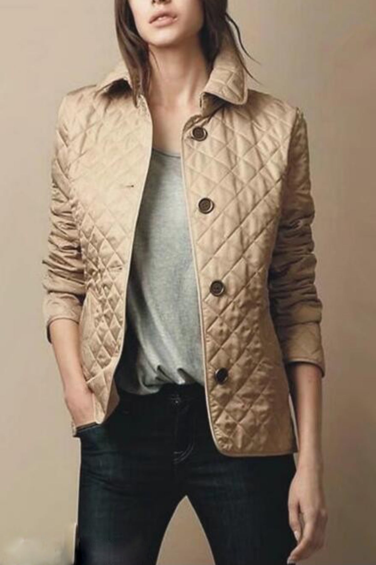 Anita Slim Quilted Jacket