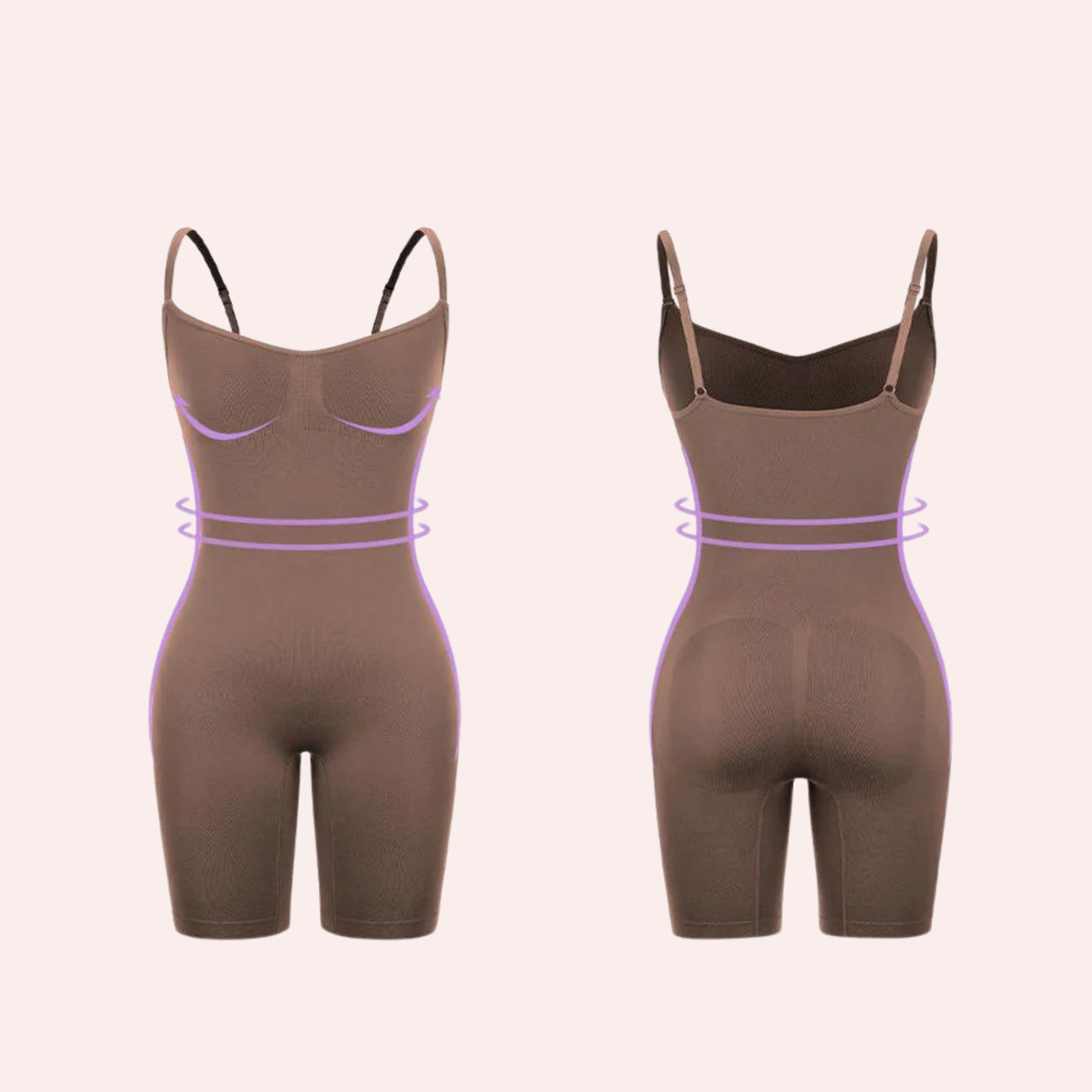 Aura Sculpting Mid-Thigh Bodysuit - BUY 1 GET 1 FREE