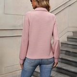 Brielle 1/4 Zip Ribbed Sweater