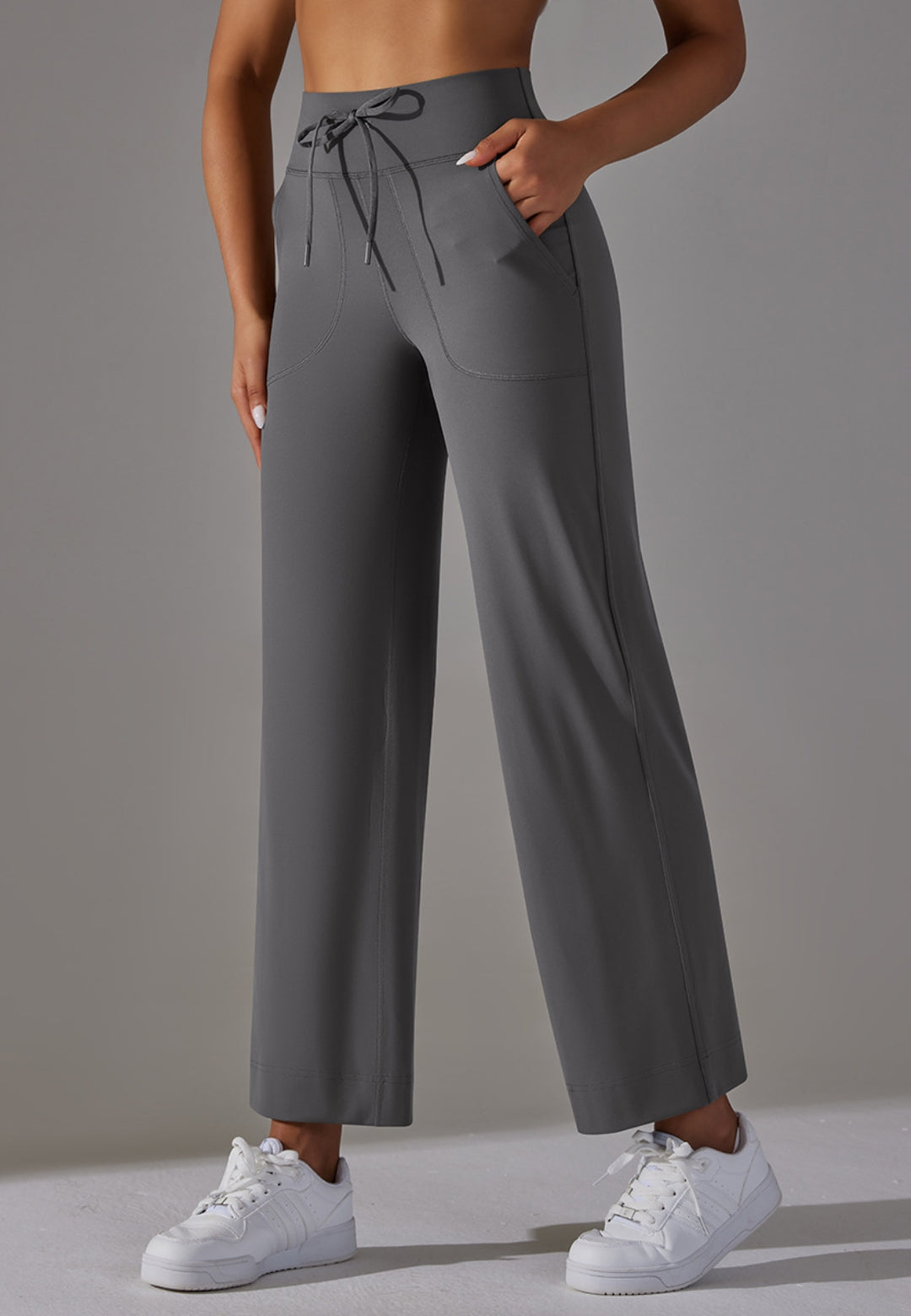 Hurley Active Smoothing Wide Leg Ankle Pants