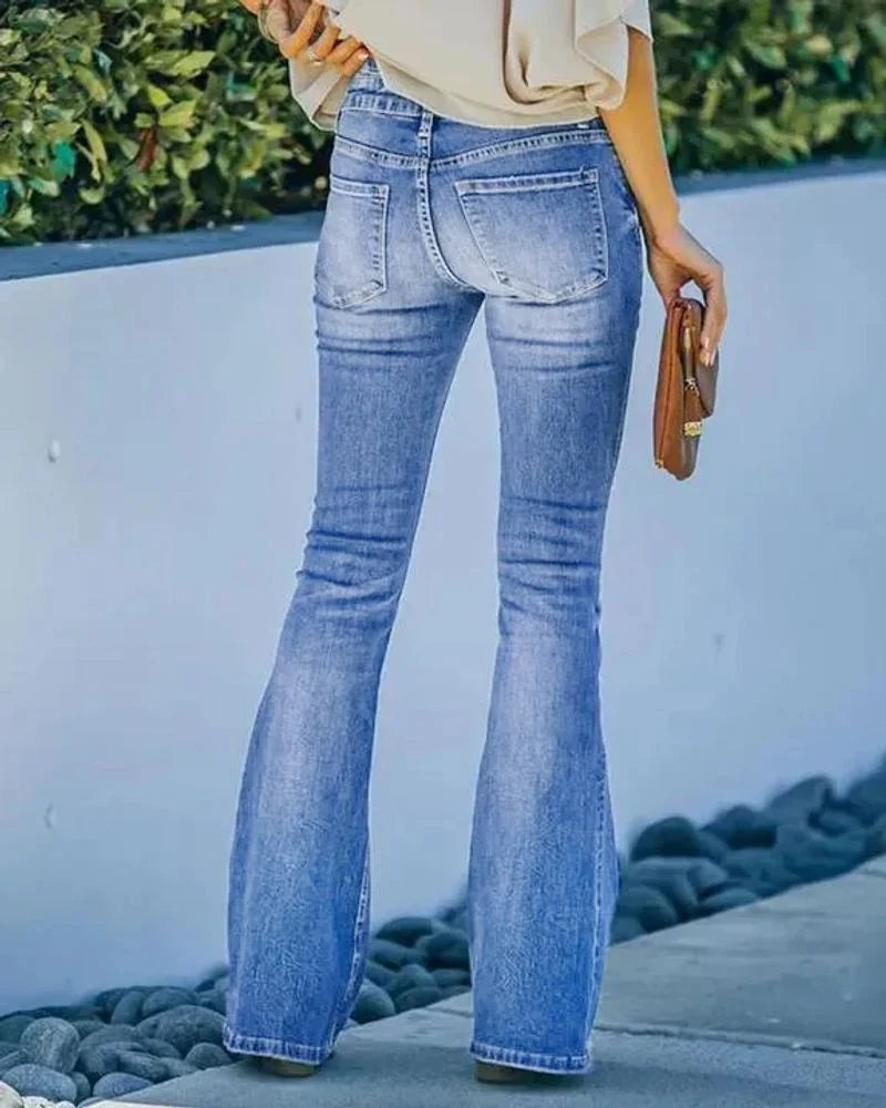 Jordan Vintage High Waisted Flare Jeans