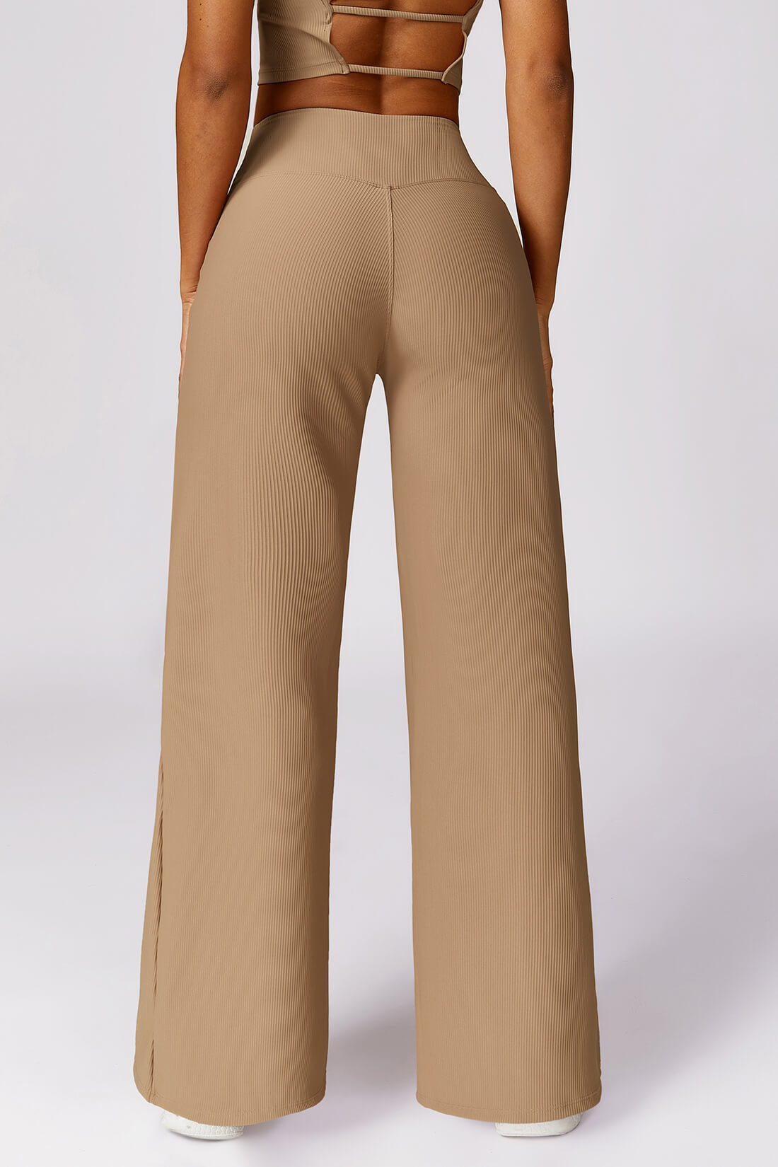 Cyrus Ribbed Wide Leg Pants