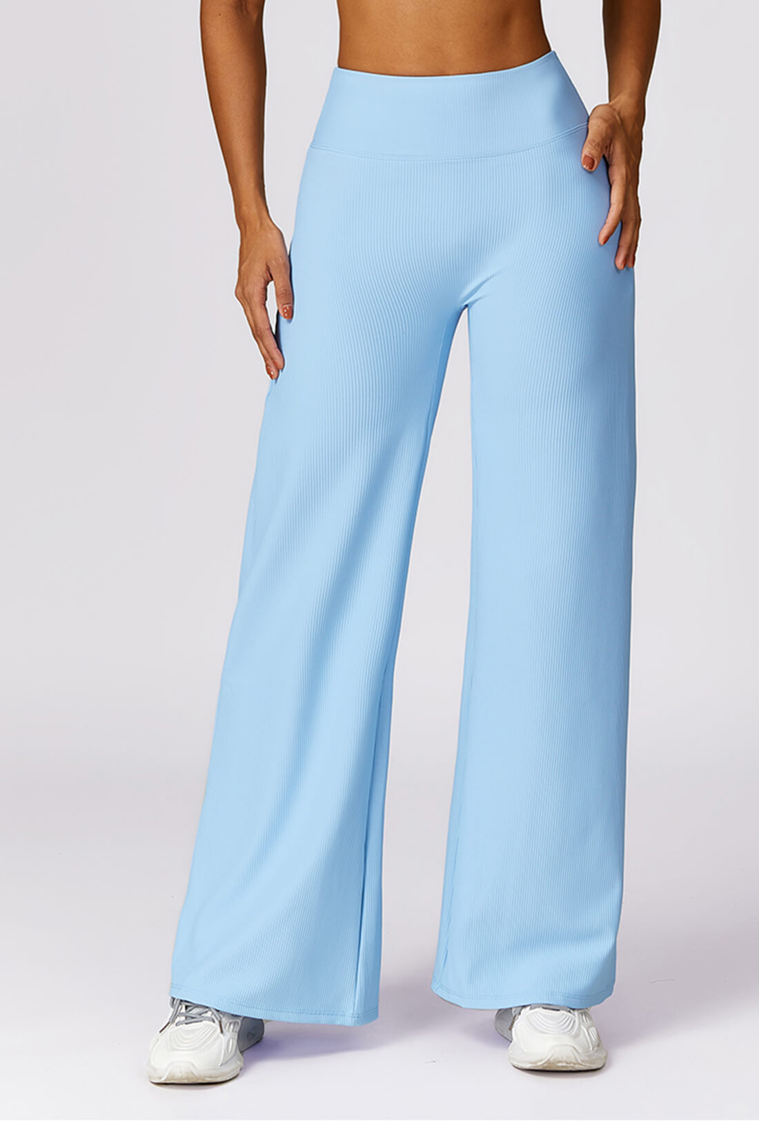 Cyrus Ribbed Wide Leg Pants