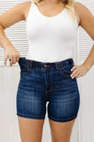 Miracle Sculpting Elasticated Waist Denim Shorts