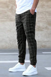 Noah Slim Fit Check Pants