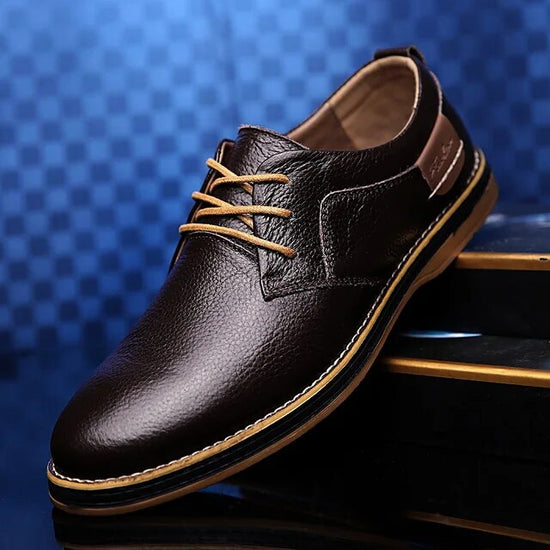 Matteo Genuine Leather Oxford Shoes