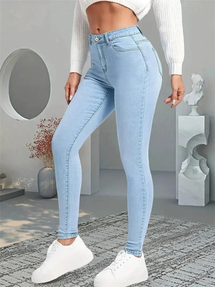 Frankie Ultra Stretch High Waisted Skinny Jeans