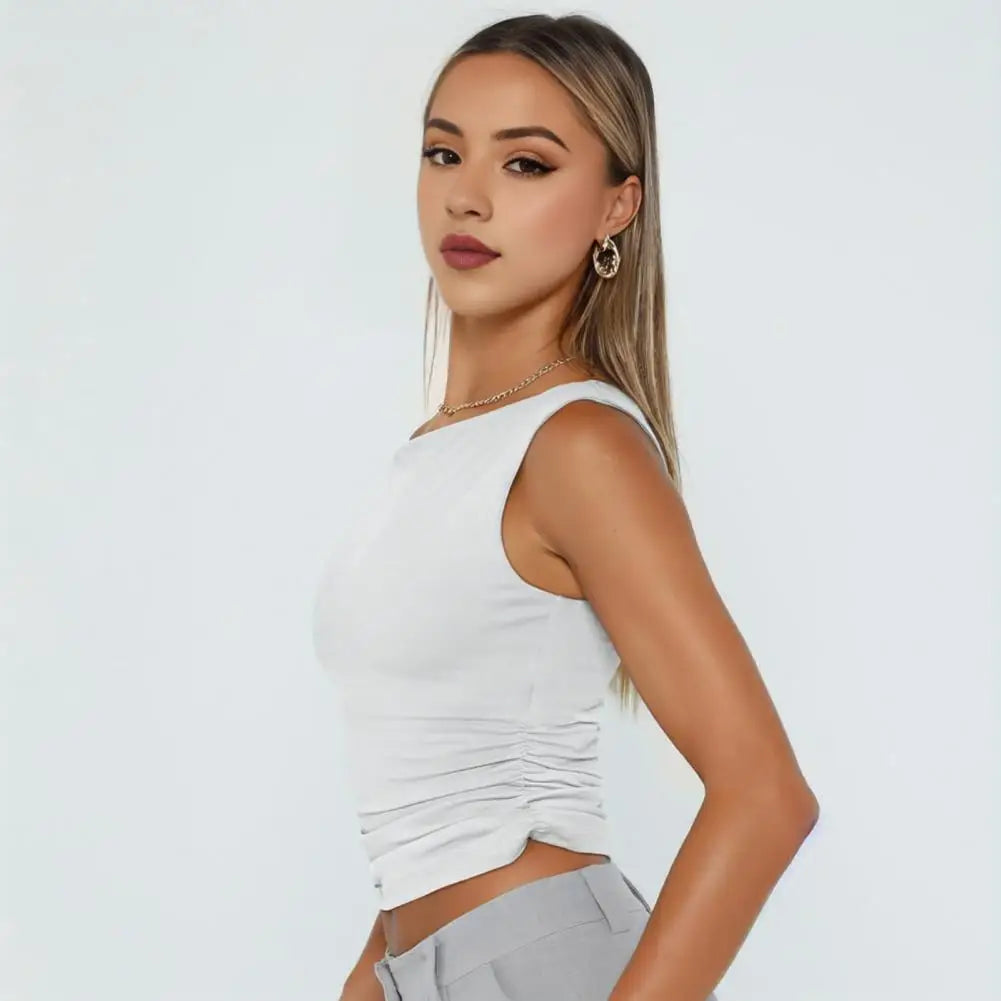 Sylvie Asymmetric One Shoulder Top