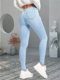 Frankie Ultra Stretch High Waisted Skinny Jeans