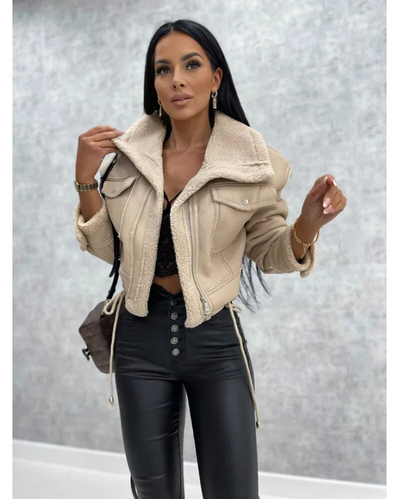 Everly Vegan Leather Jacket