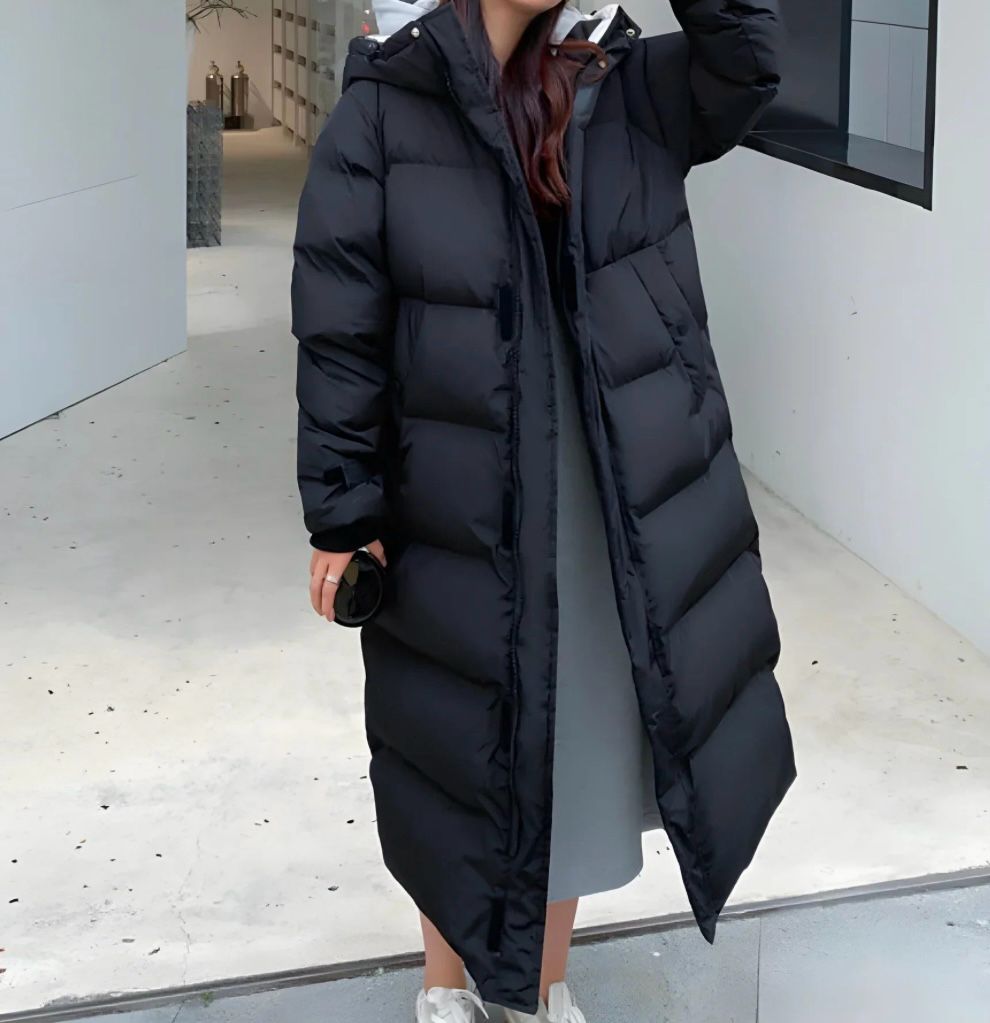 Thea Waterproof Long Puffer Jacket