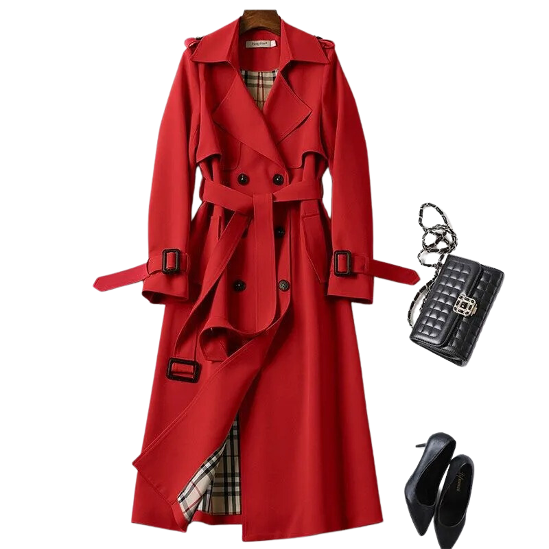 Elodie Elegant Trench Coat