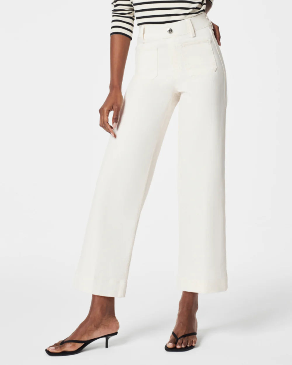 Miracle Sculpting Cropped Wide Leg Jeans