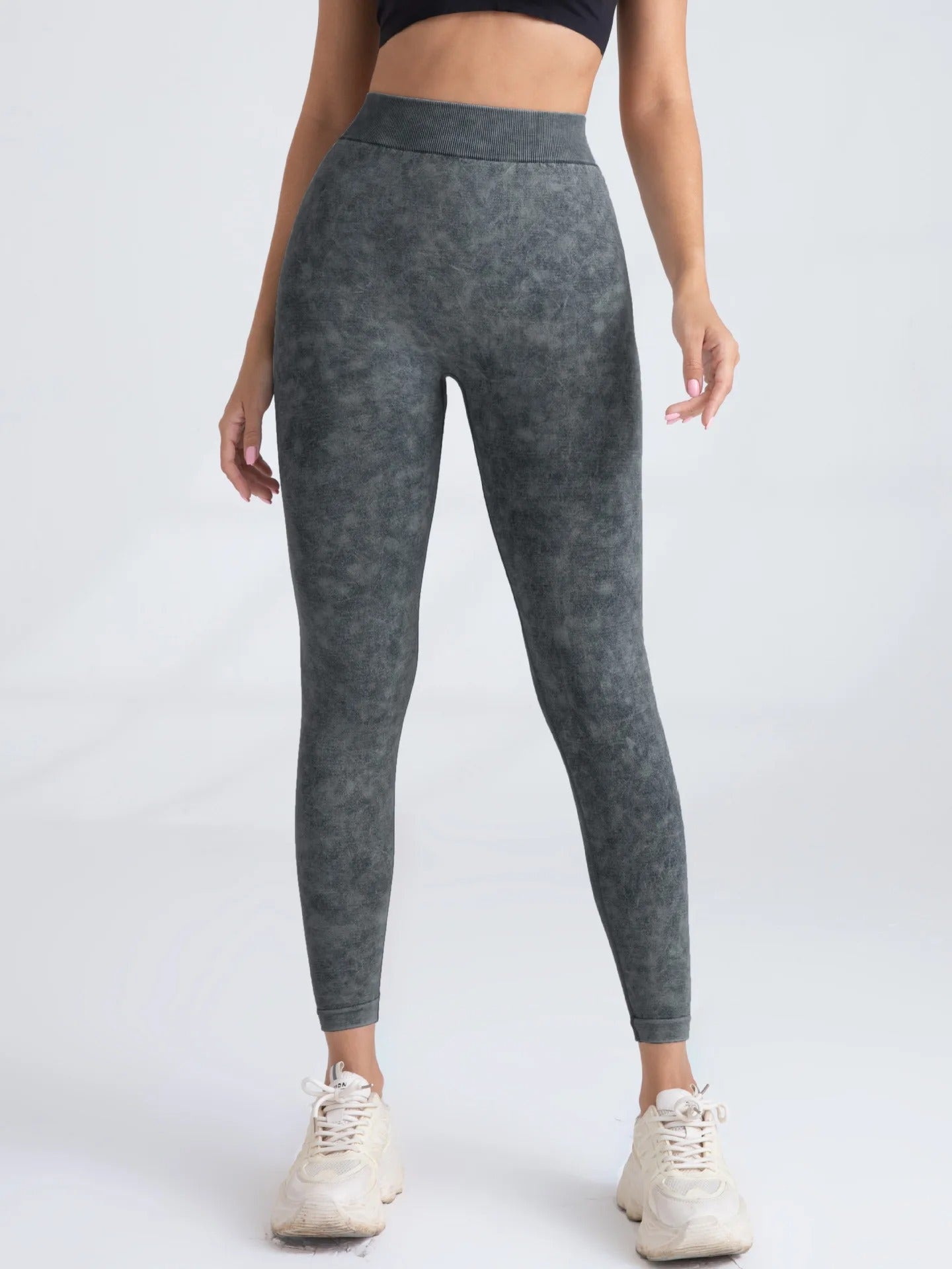 Betty Acid Wash V Booty Sculpting Leggings