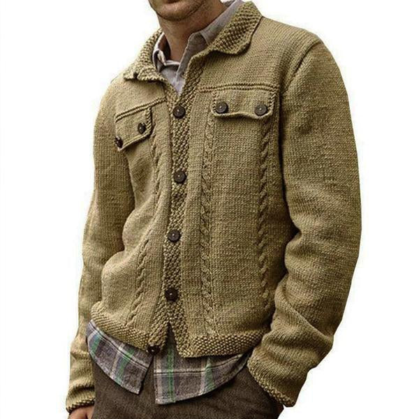 Clark Men's Heritage Textured Knit Jacket