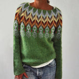 Solstice Jacquard Knit Sweater