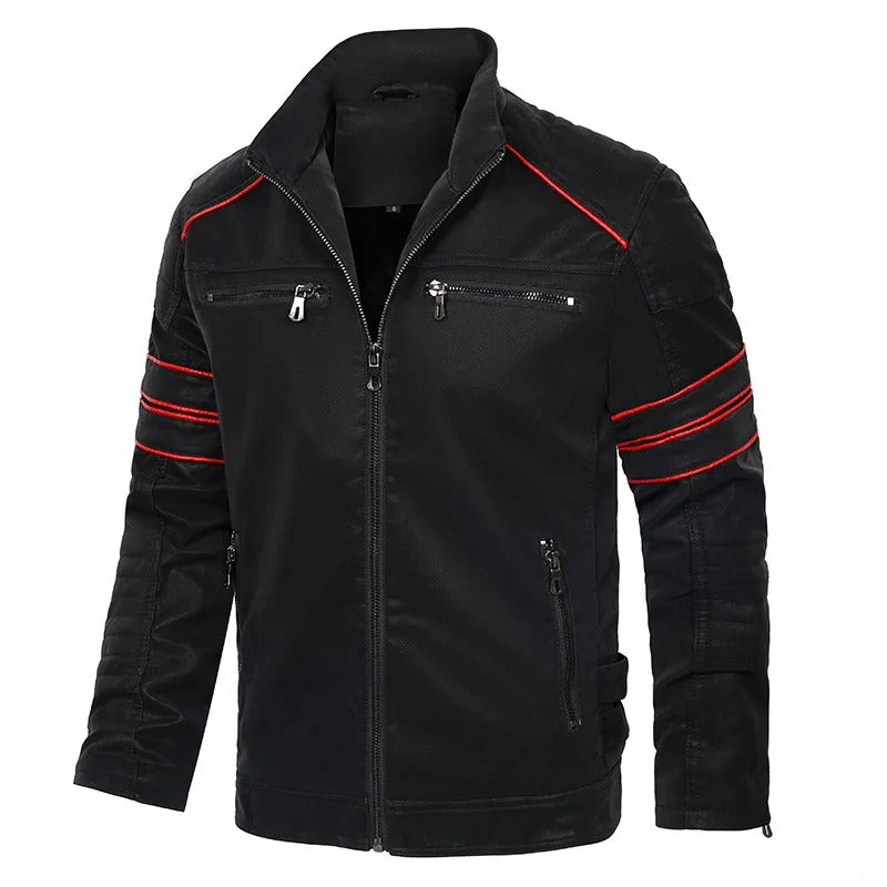 Midnight Rider Men's Faux Leather Jacket