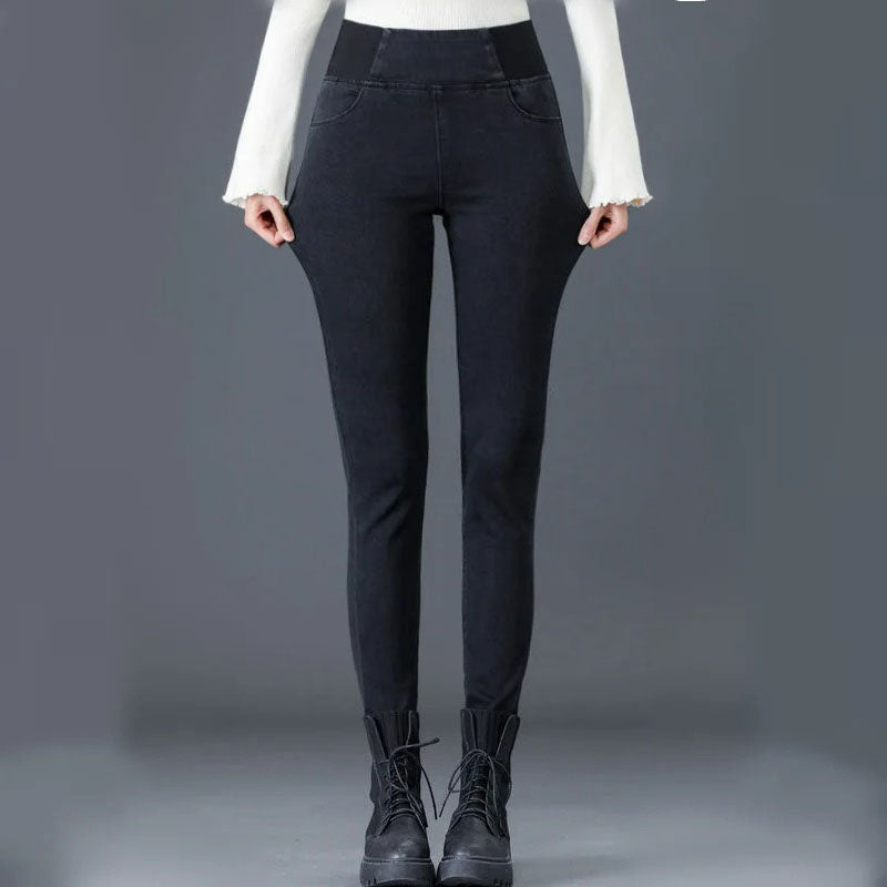 Dakota Elasticated Ultra Stretch High Waisted Skinny Jeans