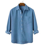 Darcy Half-Button Corduroy Shirt