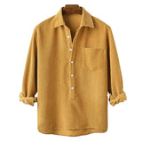 Darcy Half-Button Corduroy Shirt