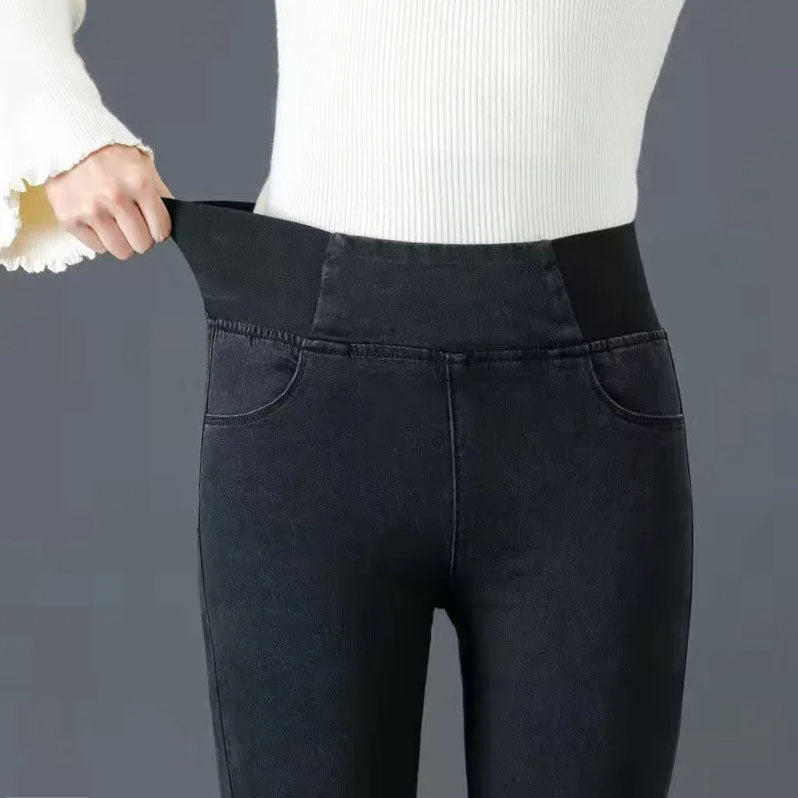 Dakota Elasticated Ultra Stretch High Waisted Skinny Jeans