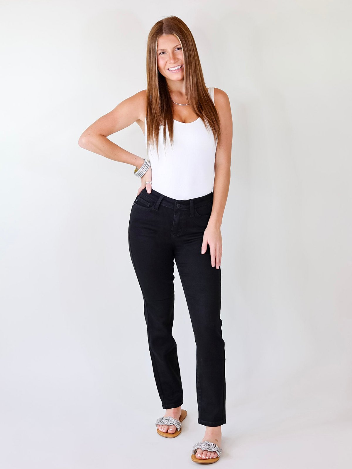 Miracle Ultra Stretch Straight Leg Jeans